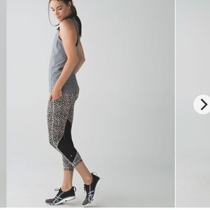 Lululemon Pace Rival Crop *Full-On Luxtreme
